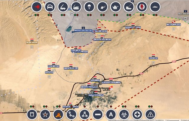 Обзор карты боевых действий в Сирии 1 июня 2017 года