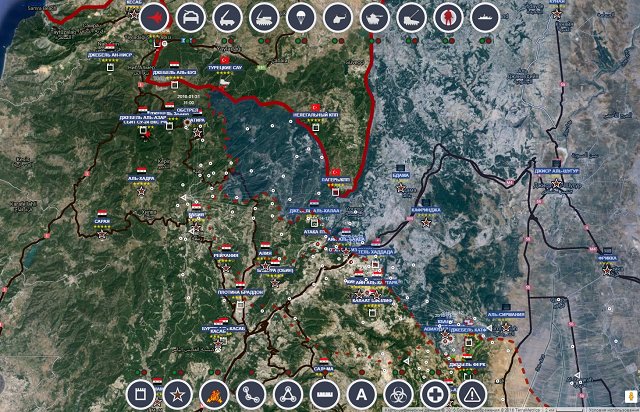 Обзор карты боевых действий в Сирии 7 июня 2017 года