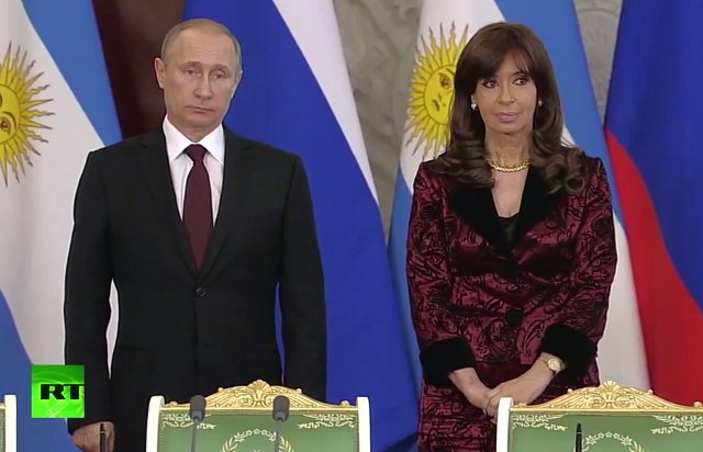 Пресс-конференция президентов России и Аргентины