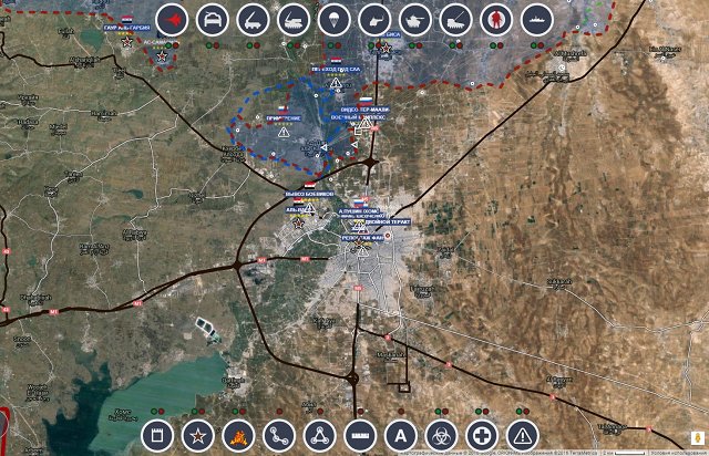 Обзор карты боевых действий в Сирии 4 марта 2017 года